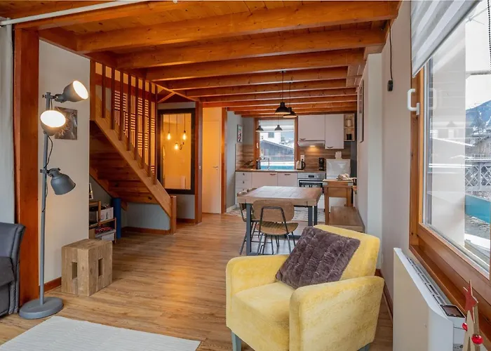 Refuge De L'aiguille - 2 Bedroom Duplex In The Heart Of Chamonix